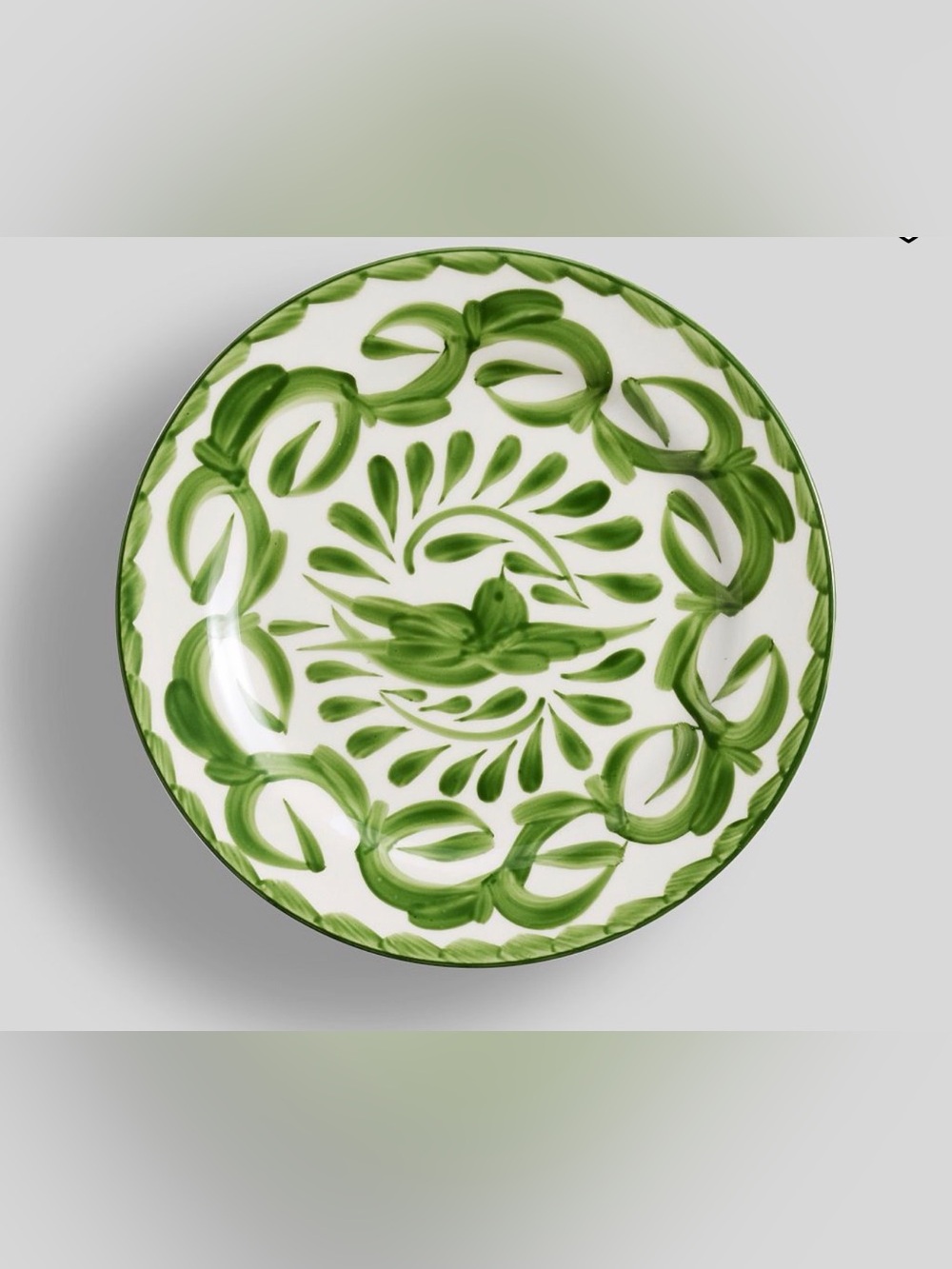 Pottery Barn Puebla Porcelain Salad Plates - Set Of 4